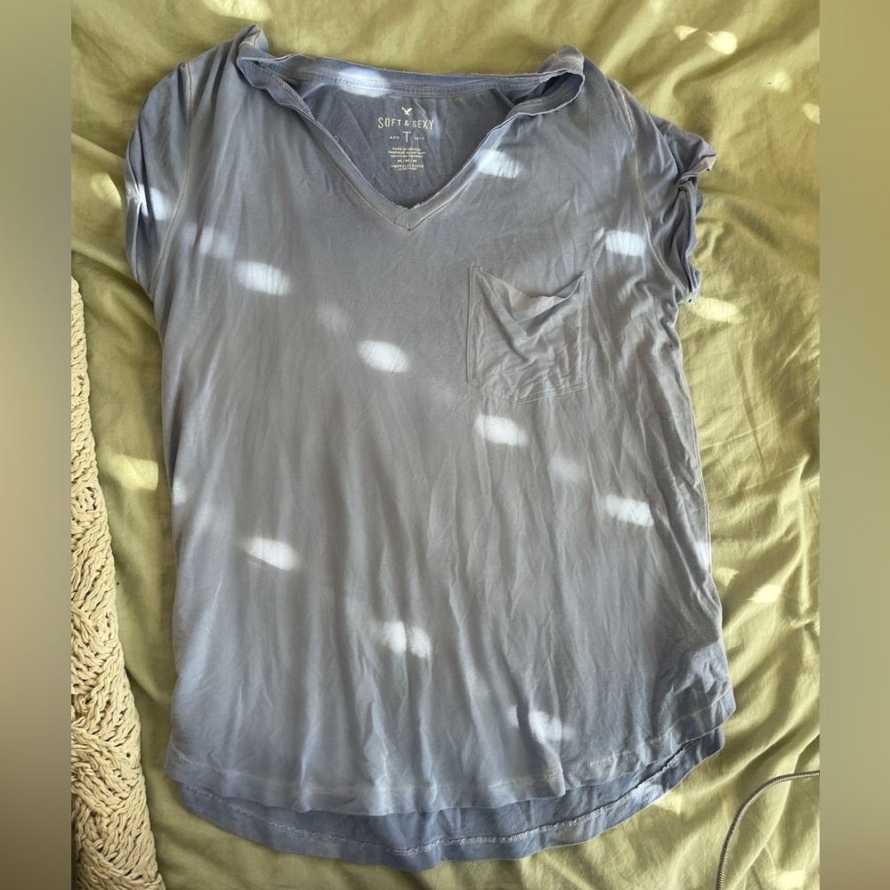 Blue American Eagle Shirt